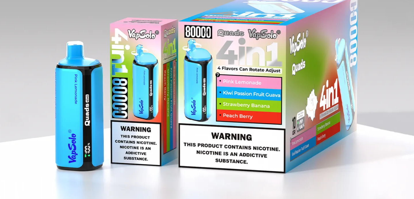 VAPSOLO QUADS 80K Puffs