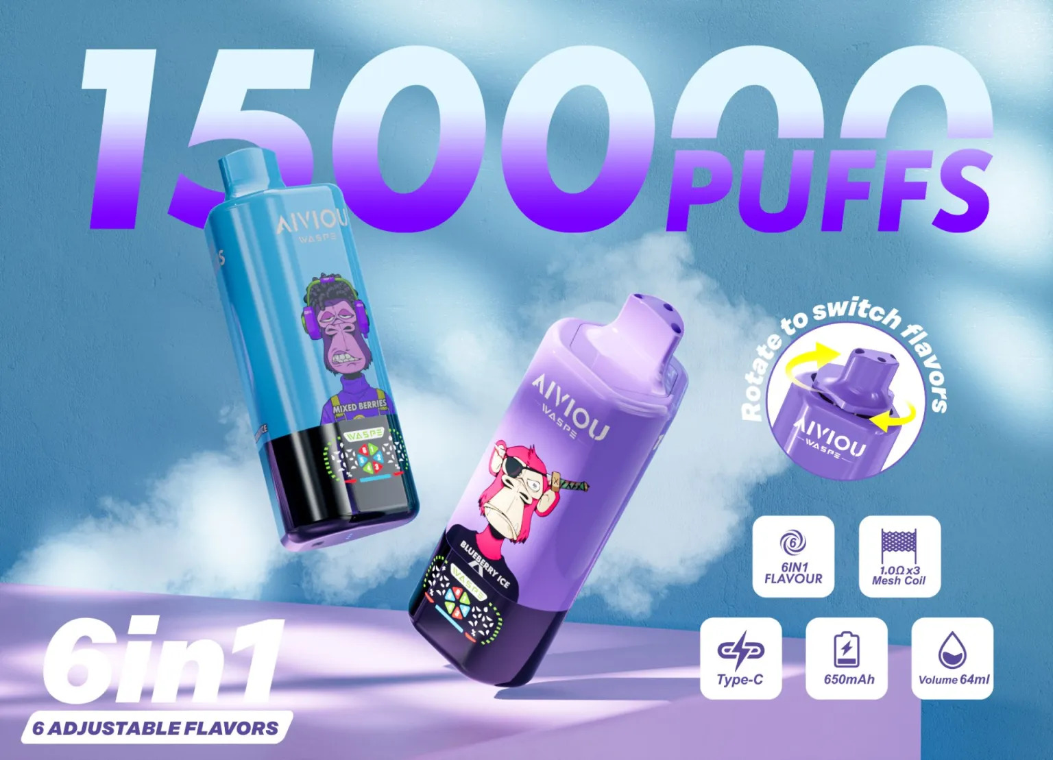WASPE 150000 6 in 1
